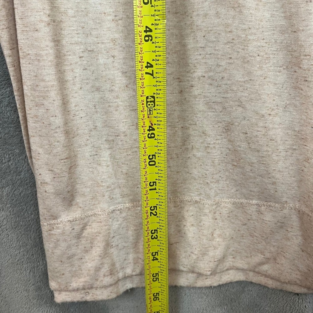 Free People Beach Jumper Womens SP Beige Wide Leg Boho Hippie Vacation Linen - Picture 10 of 10
